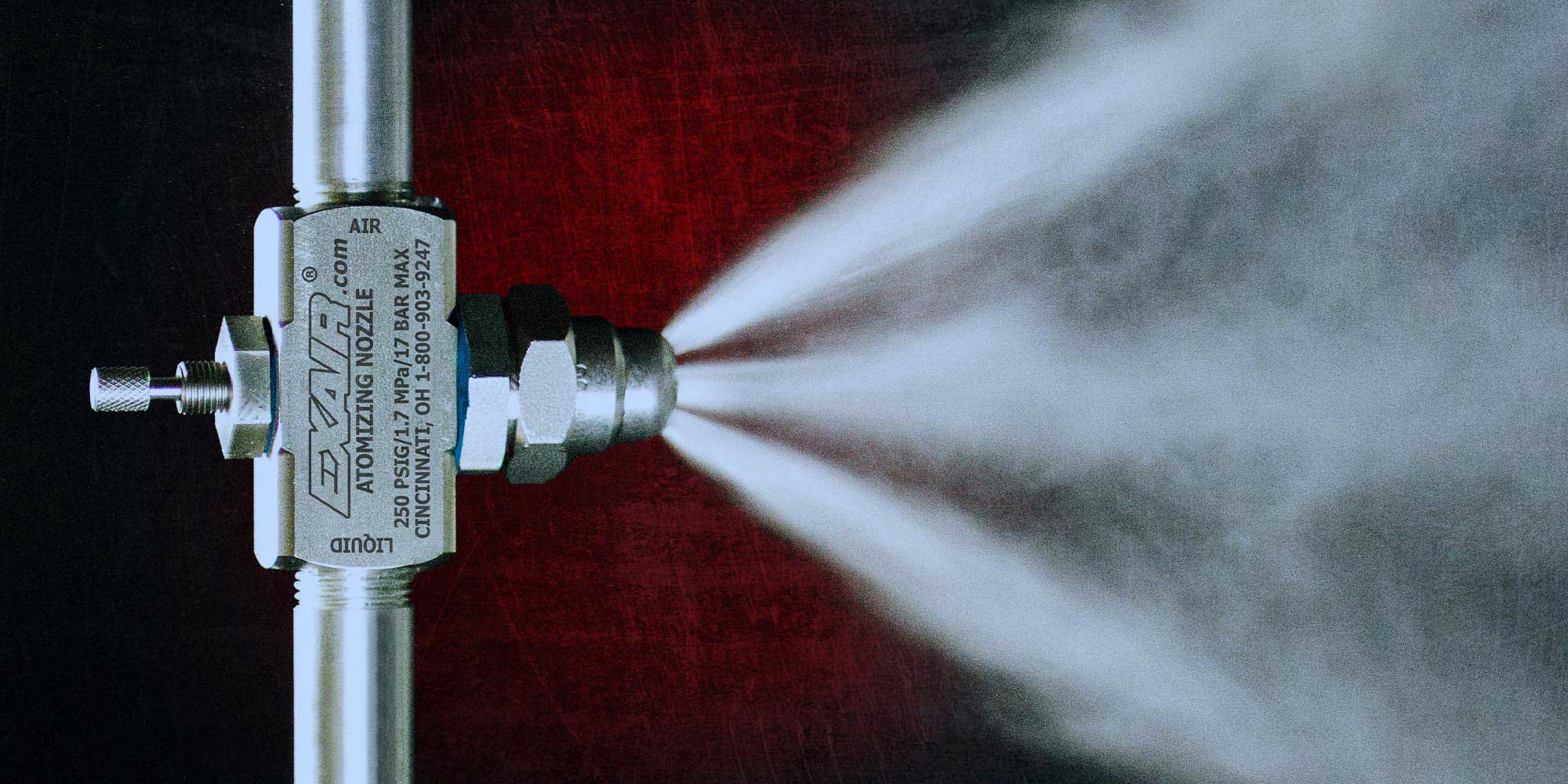 Internal Mix Air Atomizing Spray Nozzle